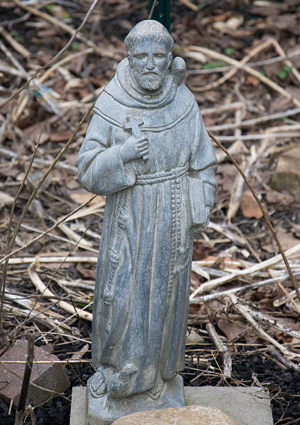Sculpture of St. Francis of Assisi.