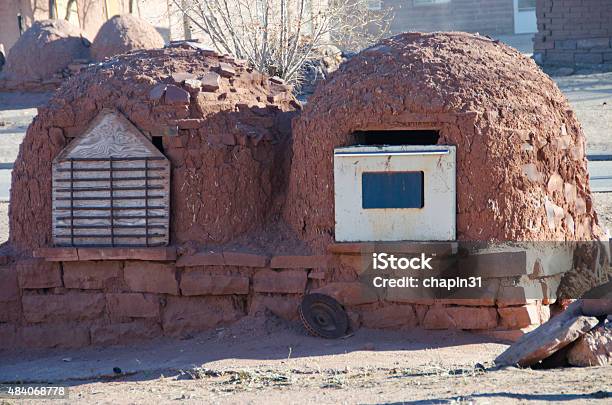 Hornos At Zuni Pueblo Stock Photo - Download Image Now - Native American Reservation, Zuni Pueblo, 2015