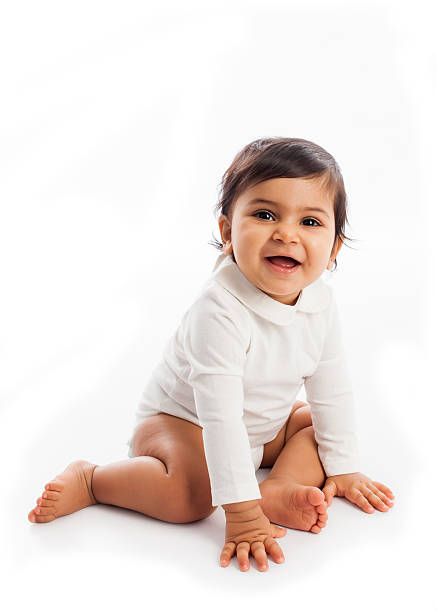 istock Cute baby with big smile 484069821
