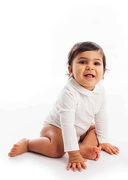 istock Cute baby with big smile 484069825