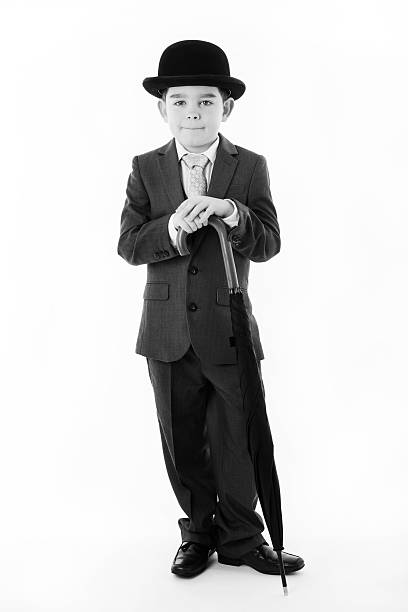 istock young kid dressed up as a business person 484077763