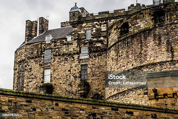 Edinburg Castle Detail Stock Photo - Download Image Now - Architecture, Capital Cities, Castle