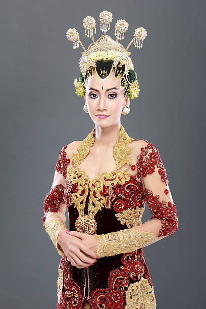 istock woman traditional wedding dress of java 484079715