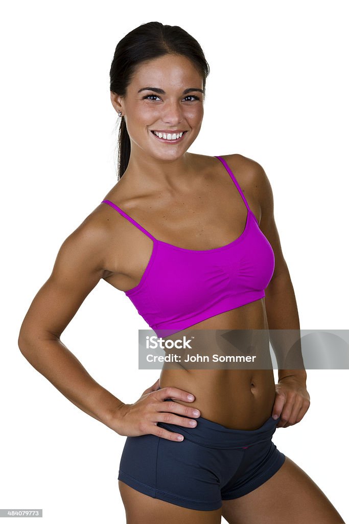 Mulher de Fitness - Foto de stock de 20 Anos royalty-free