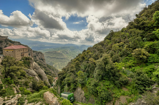 Sanctuary of Montserrat, Catalonia,  Spain.