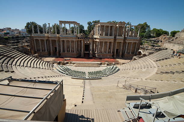 istock Roman Theatre of Merida 484080698