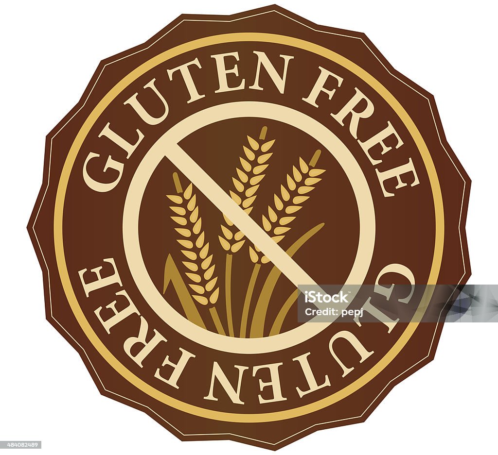 Sin gluten adhesivo - Ilustración de stock de Alimento libre de derechos