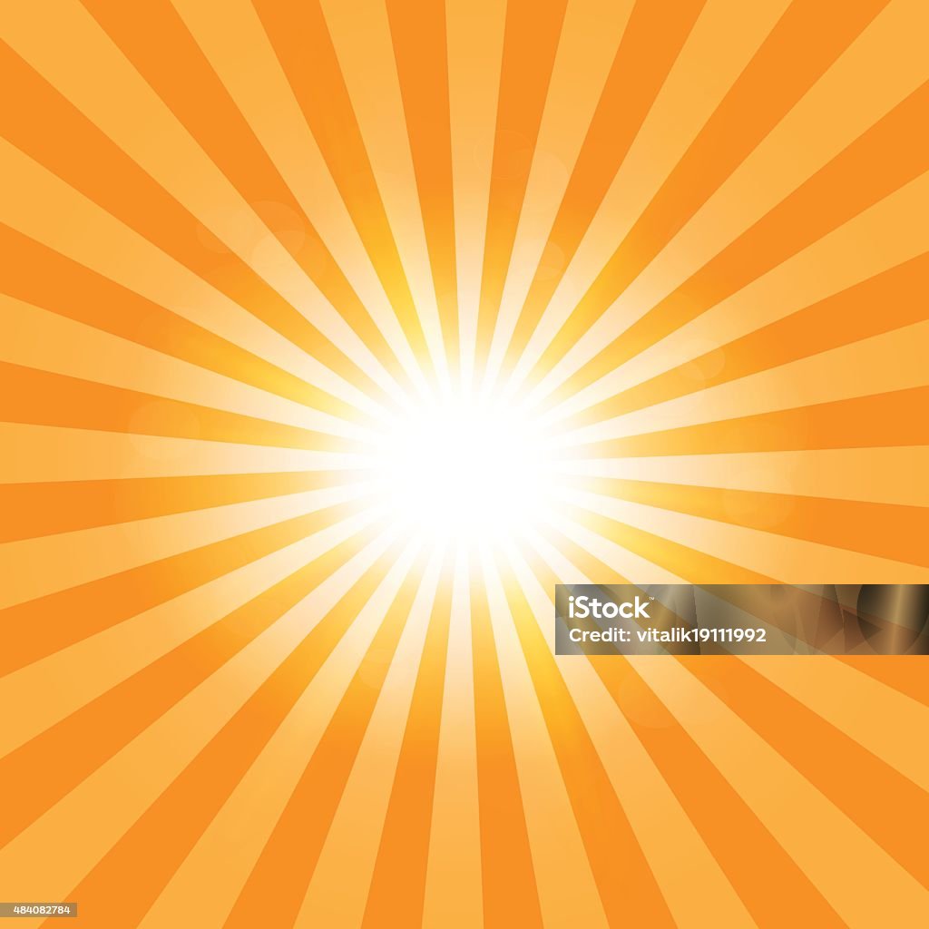 Sunlight Rays Pattern The Suns Rays Pattern Background Stock Illustration - Download Image ...