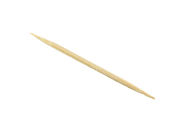 istock Toothpick made from bamboo wood isolated. 484083579
