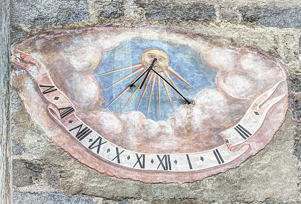 istock Meridiana, time sundials, Val Badia,Dolomites, Sudtirol 484085978