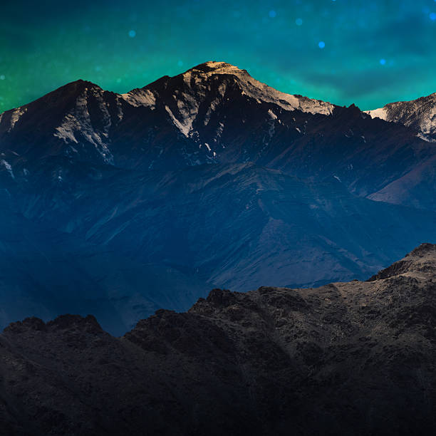 istock Starry night in Norther part of India 484090814