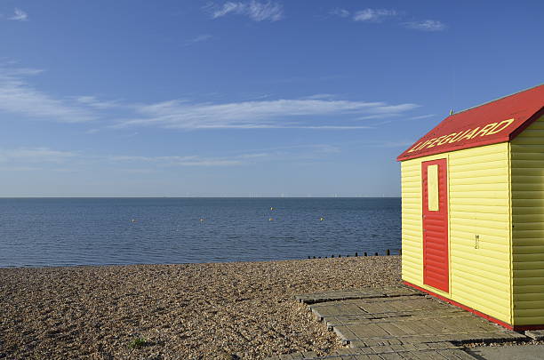 istock Lifeguard Beach Hut Tankerton-On-Sea Whitstable Kent 484091992