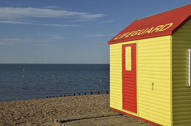 istock Lifeguard Beach Hut Tankerton-On-Sea Whitstable Kent 484092044
