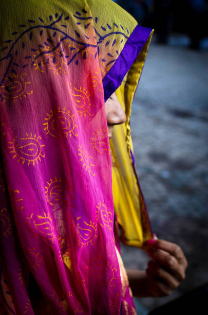 istock Indian Woman In Veil 484092352