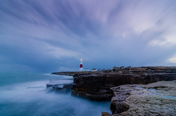 istock Face the storm Portland Bill lighthouse 484096560