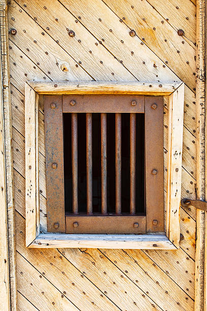 Jailhouse Bars And Doors stock photo