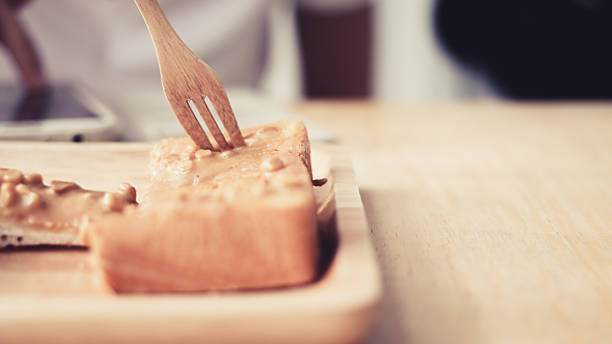 Toast in warm morning