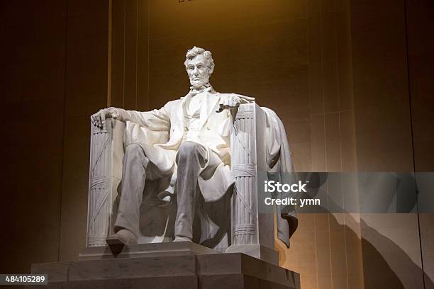 Statue Of Abraham Lincoln In Washington Dc Stock Photo - Download Image Now - Lincoln Memorial, Statue, Abraham Lincoln