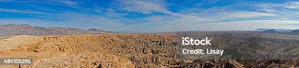 Panorama Of The Badlands Stock Photo - Download Image Now - Anza Borrego Desert State Park, Arid Climate, Badlands