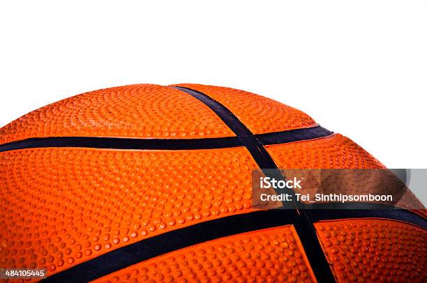 Foto de Basquete Isolado Sobre Fundo Branco e mais fotos de stock de Atividade - Atividade, Atividade Recreativa, Basquete