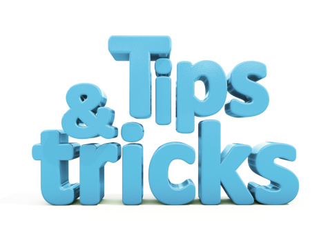 Tips and tricks icon on a white background. 3D illustration.