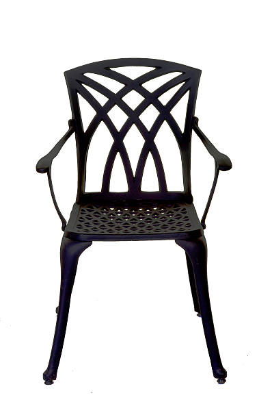 istock Wrought Iron outdoor chair 484108217