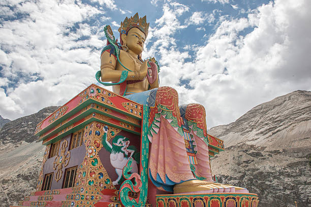 istock Vast Maitreya Buddha at Diskit in Ladakh 484112252