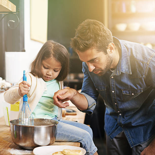 istock She's got a natural talent for baking 484114690
