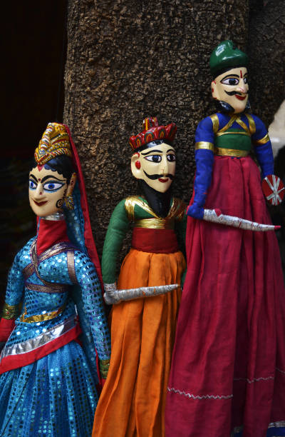 istock Traditional Indian puppets 484115342
