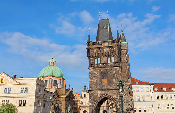 istock Tower on Charles Bridge in Prague 484122940