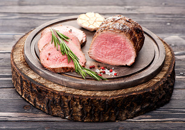 istock Roast beef with rosemary and garlic 484123276