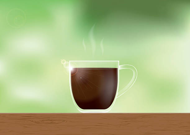 ilustrações, clipart, desenhos animados e ícones de xícara de café - plate motivation white white background