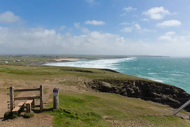 Photo of South West coast path Trevose Head North Cornwall to Constantine