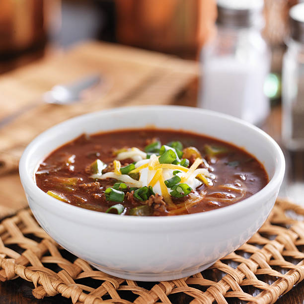 istock chili with sour cream and cheese 484130694