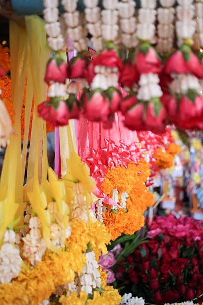 istock Marigold thailand garland 484133898