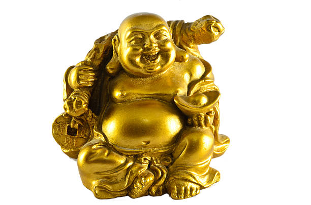 istock Figurine Cheerful Hotei 484140080