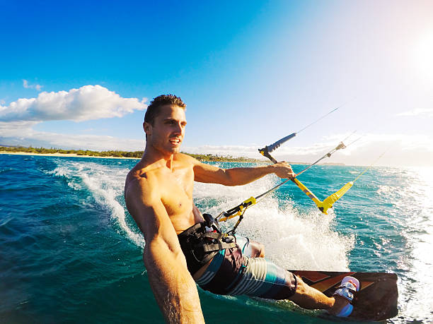 istock Kiteboarding, Extereme Sport 484143690
