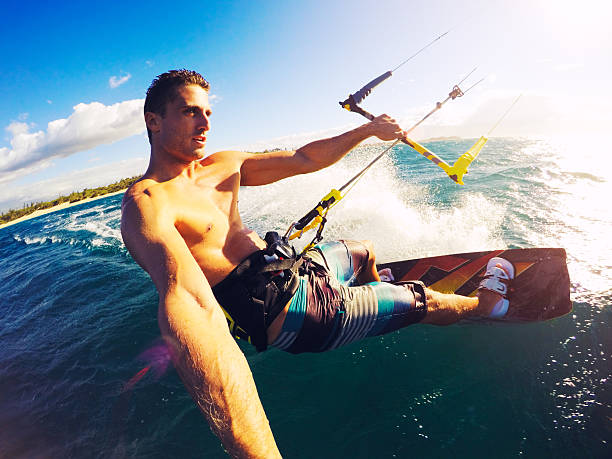 istock Kiteboarding, Extereme Sport 484143698