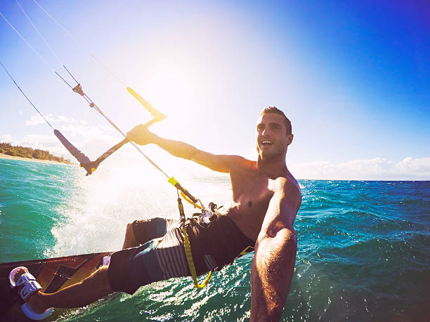 istock Kiteboarding, Extereme Sport 484143700