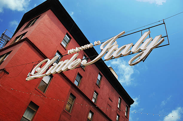 istock Little Italy sign 484147506