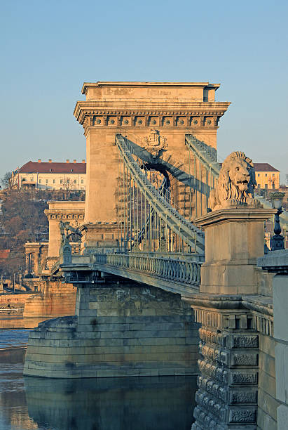 istock Szechenyi Chain Bridge in Budapest, Hungary 484148634