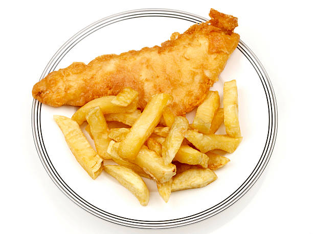 istock Plate of Fish and Chips 484148880