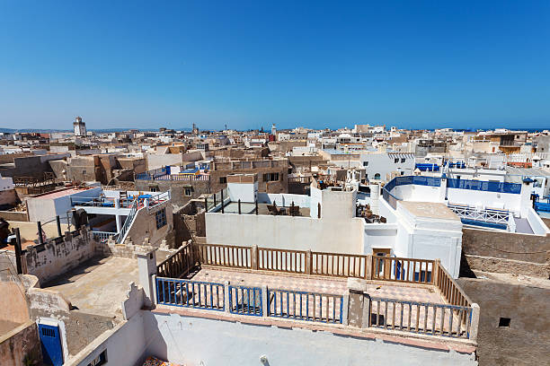 istock Essaouira buildings top view, Morocco 484154598