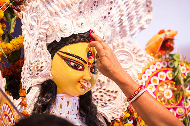 istock Indian Deity : Goddess Durga during Durga Puja festival 484155874