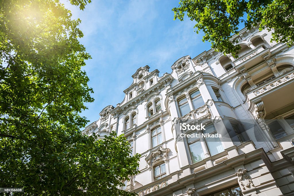 Alte Apartment-Haus in Berlin - Lizenzfrei Alt Stock-Foto