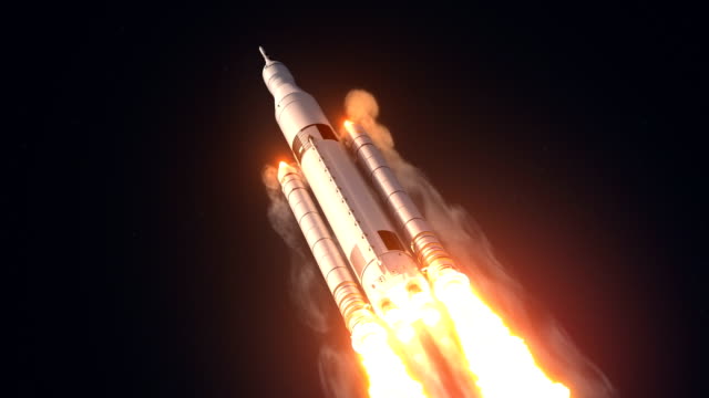 Space Launch System Takes Off