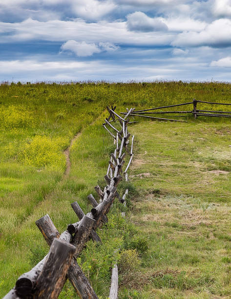 istock Wyoming Fence Line 484157364