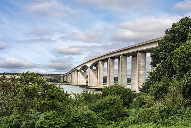 orwell most suffolk - river orwell zdjęcia i obrazy z banku zdjęć