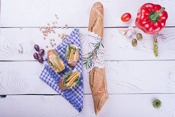 istock Baguette and sandwiches 484163052