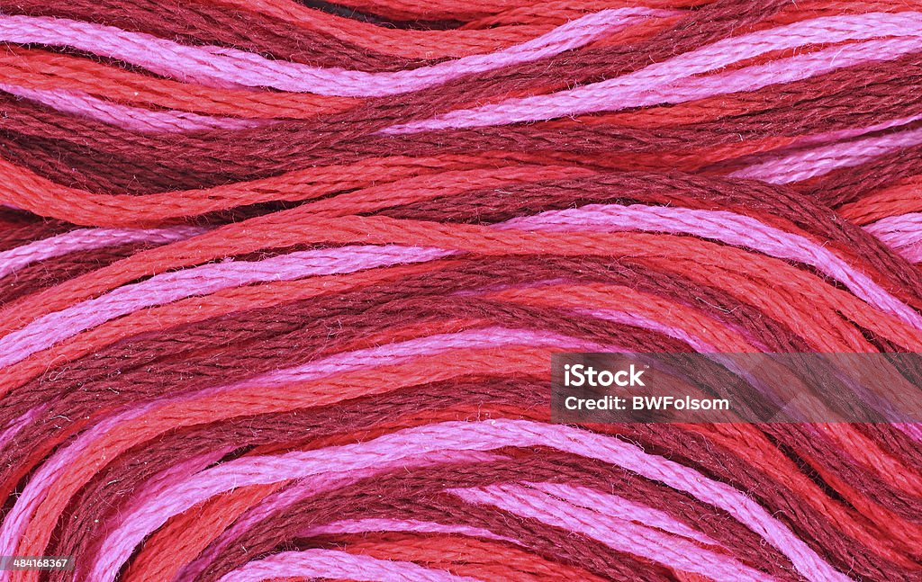 Close view embroidery thread A very close view of colorful embroidery thread. Art And Craft Stock Photo